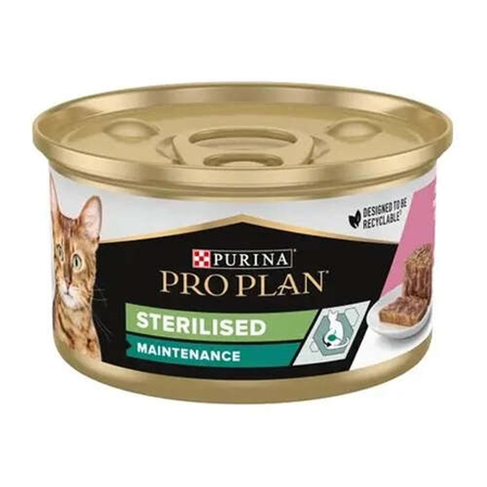 Pro Plan Kedi Tnk Steril Somon 24*85 Gr**