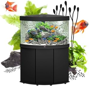 Juwel Trigon 190 Aquarium Set Led Black 98,5 x 70 x 60h cm
