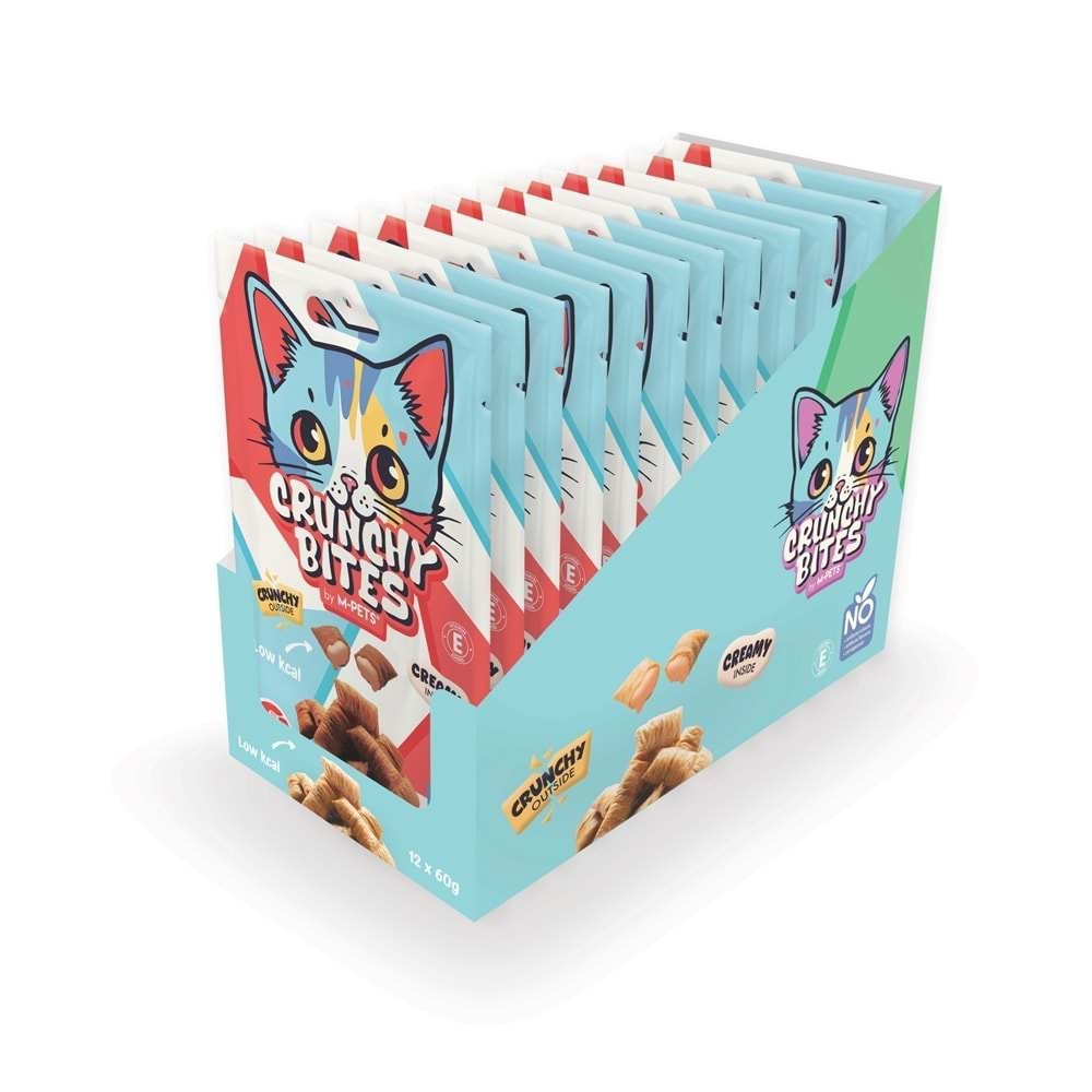 20646099 CRUNCHY BITES BİFTEKLİ KEDİ ÖDÜLÜ 60GR