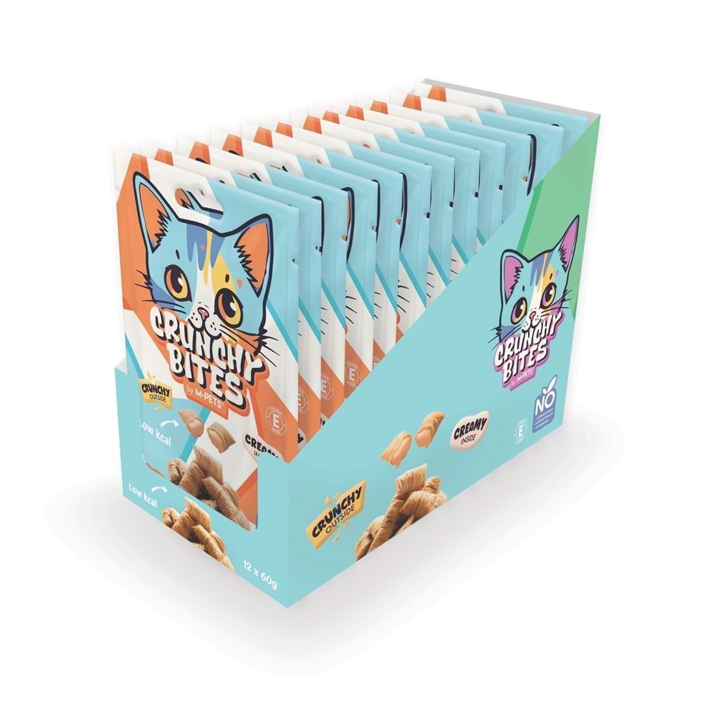 20646199 CRUNCHY BITES TAVUKLU KEDİ ÖDÜLÜ 60GR