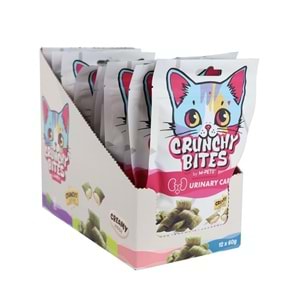 29016099 CRUNCHY BITES URINARY CARE FONKSİYONEL KEDİ ÖDÜLÜ 60GR