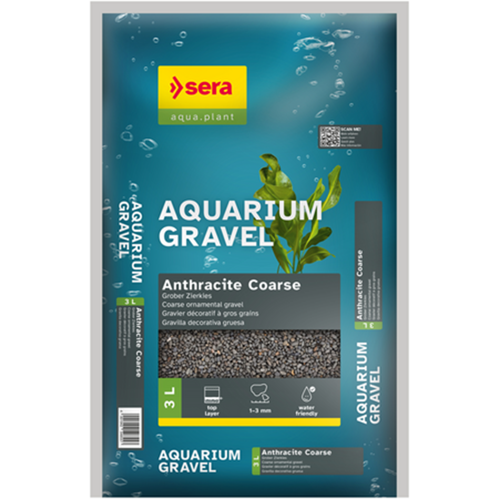 sera akvaryum kumu antrasit KALIN 1-3 mm6 L-10 kg