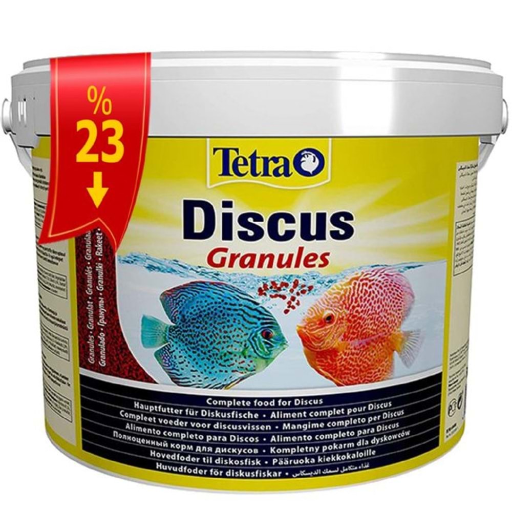 Tetra Discus Balık Yemi - 10LT