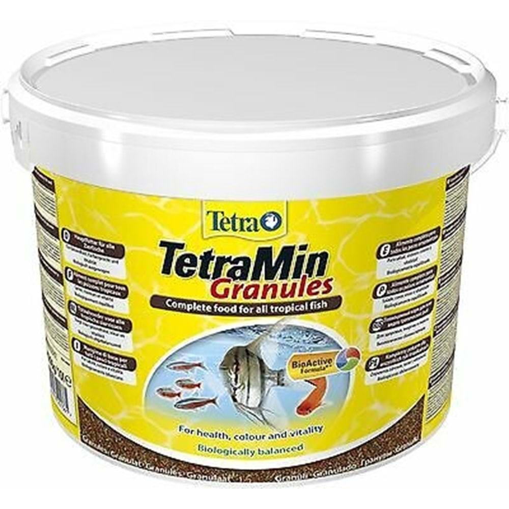 Tetra Tetramin Granules Granül Tropikal Balık Yemi - 10LT