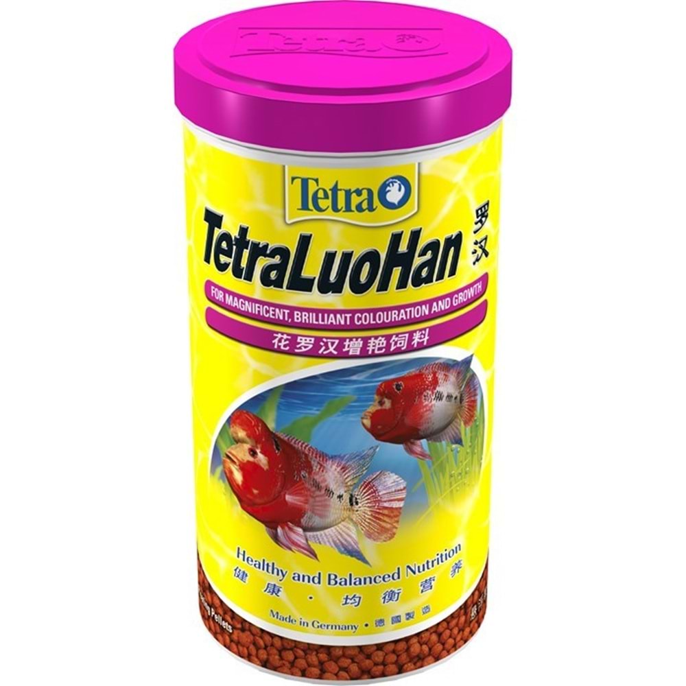 Tetra Luohan Flowerhorn Balık Yemi - 1Lt