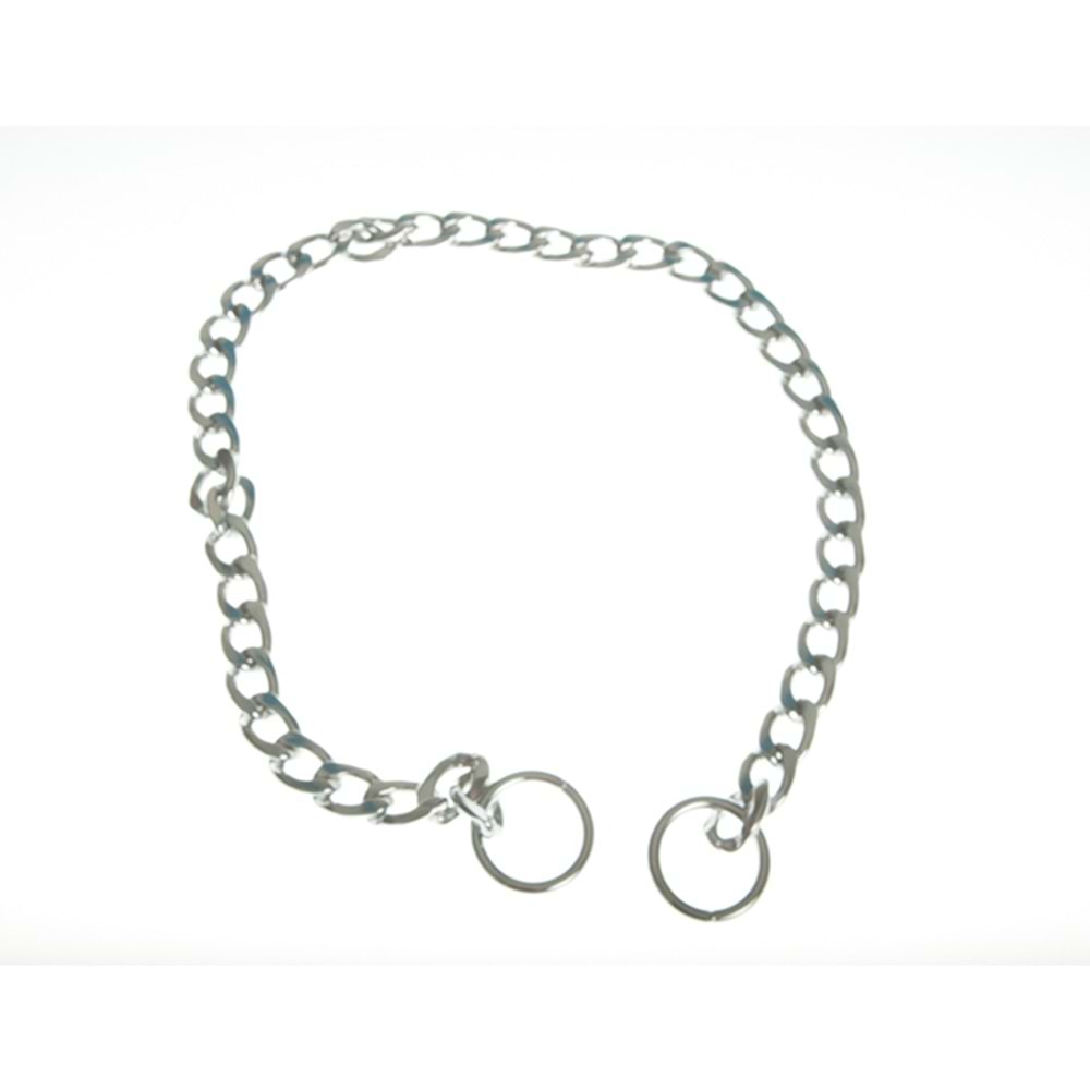 Slc Paslanmaz Tekli Zincir Boğma (Yassı) 3Mm*55C
