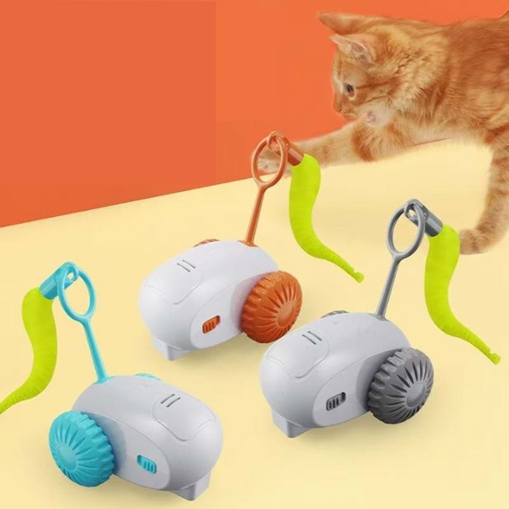 Nunbell Kedi Oyuncagı Hareketli Araba