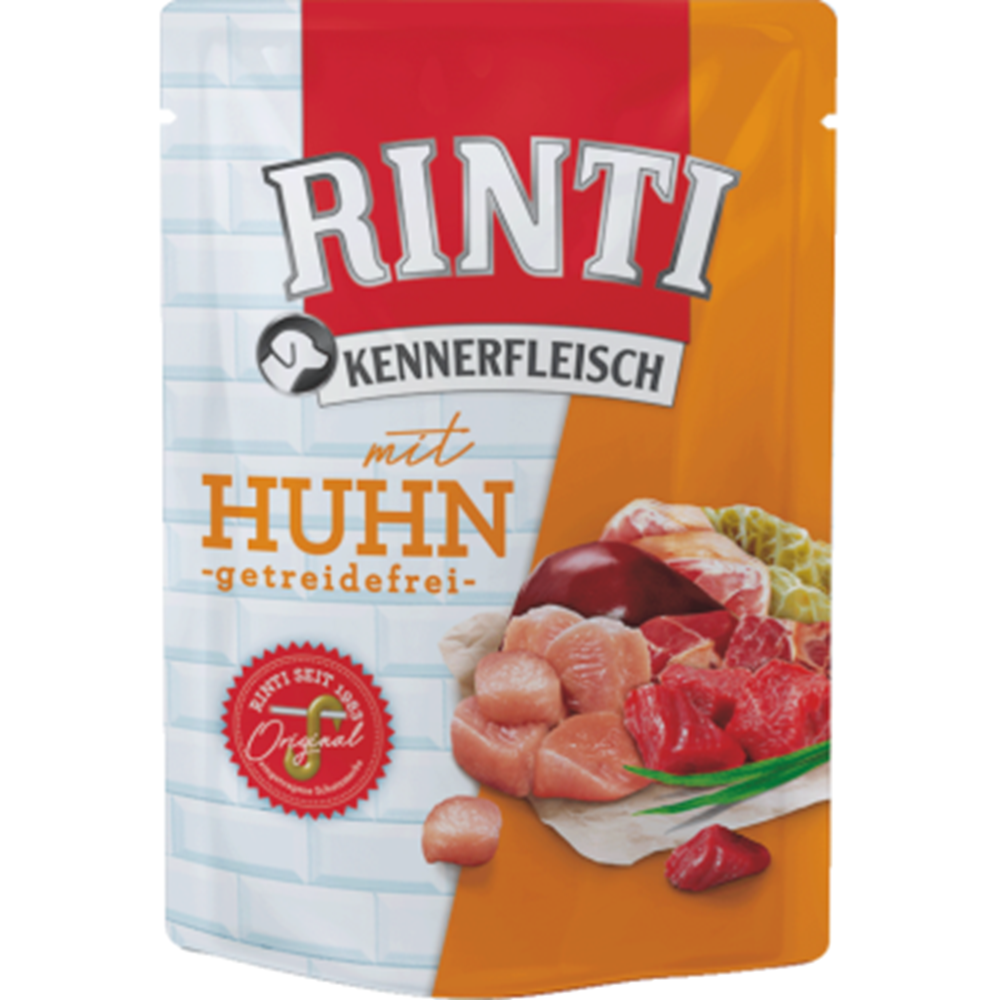 Rıntı Tavuklu Pouch Köpek Maması 400G