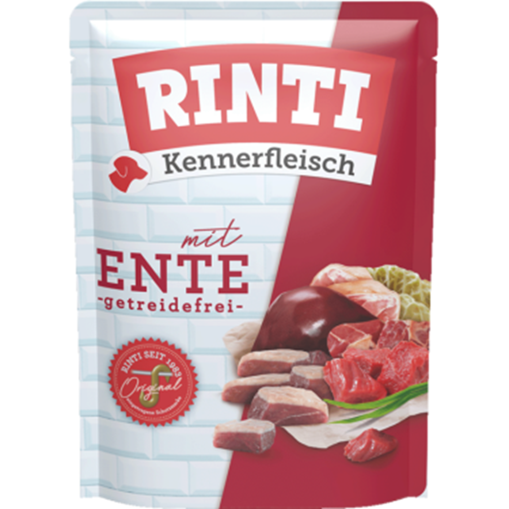 Rıntı Ördekli Pouch Köpek Maması 400G