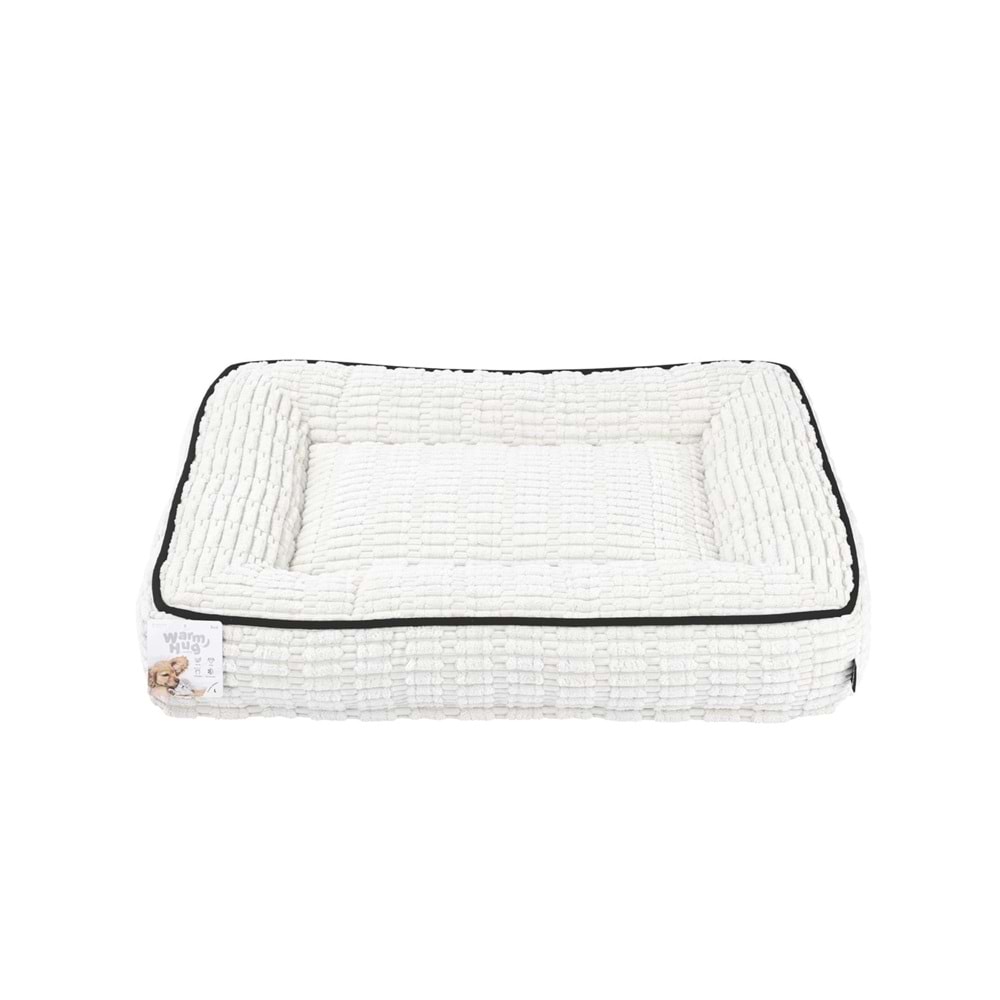 60302099 M-PETS WARM HUG BED YATAK (L) WHİTE