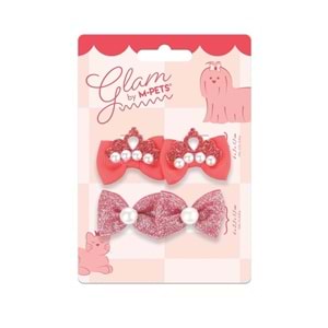 60900599 GLAM KÖPEKLER İÇİN AKSESUAR TOKA RED