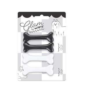 60901299 GLAM KÖPEKLER İÇİN AKSESUAR TOKA BLACK/WHİTE