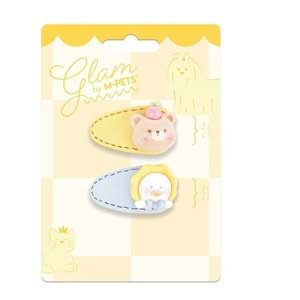 60902099 GLAM KÖPEKLER İÇİN AKSESUAR TOKA YELLOW
