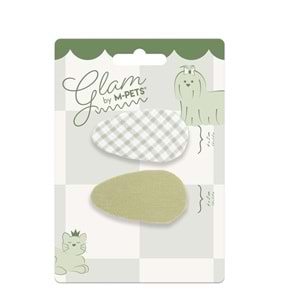 60902199 GLAM KÖPEKLER İÇİN AKSESUAR TOKA GREEN