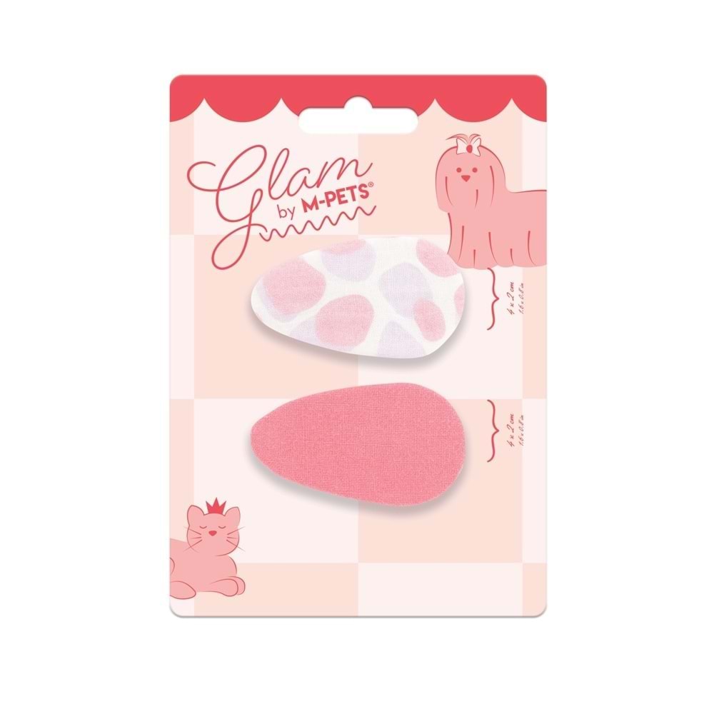 M-PETS GLAM KÖPEKLER İÇİN AKSESUAR TOKA RED