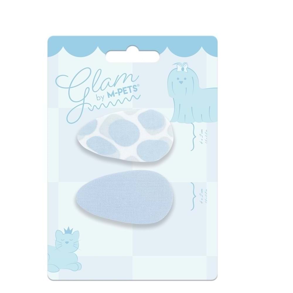 60902499 GLAM KÖPEKLER İÇİN AKSESUAR TOKA BLUE