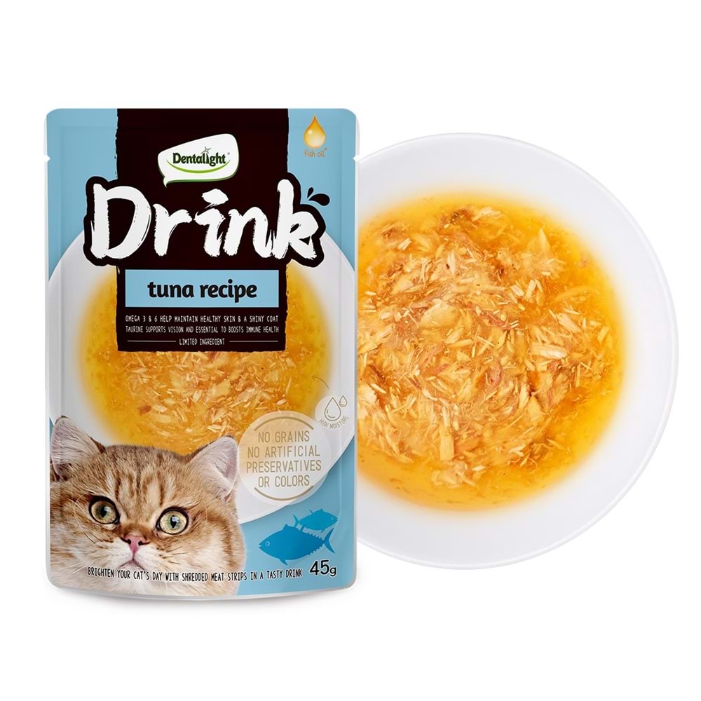 Dntlght CatDentalight Cat Drink Tuna Rcp45G(Tekli)