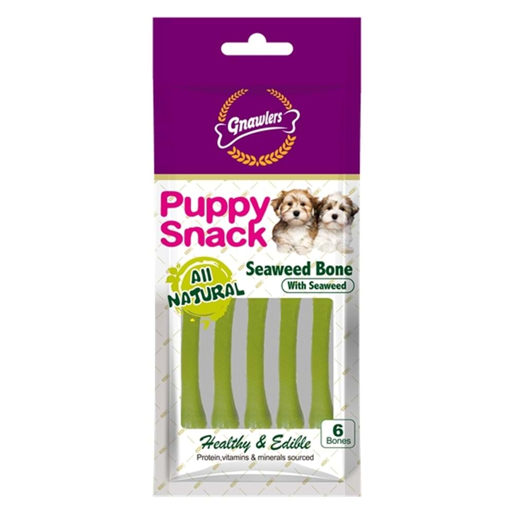 Gnawlers Seaweed Natural Bone 6Li 40Gr