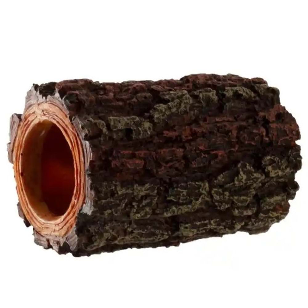 Ağaç Kabuğu Tünel Dekor-Small 8.2x5.5x5.3 cm