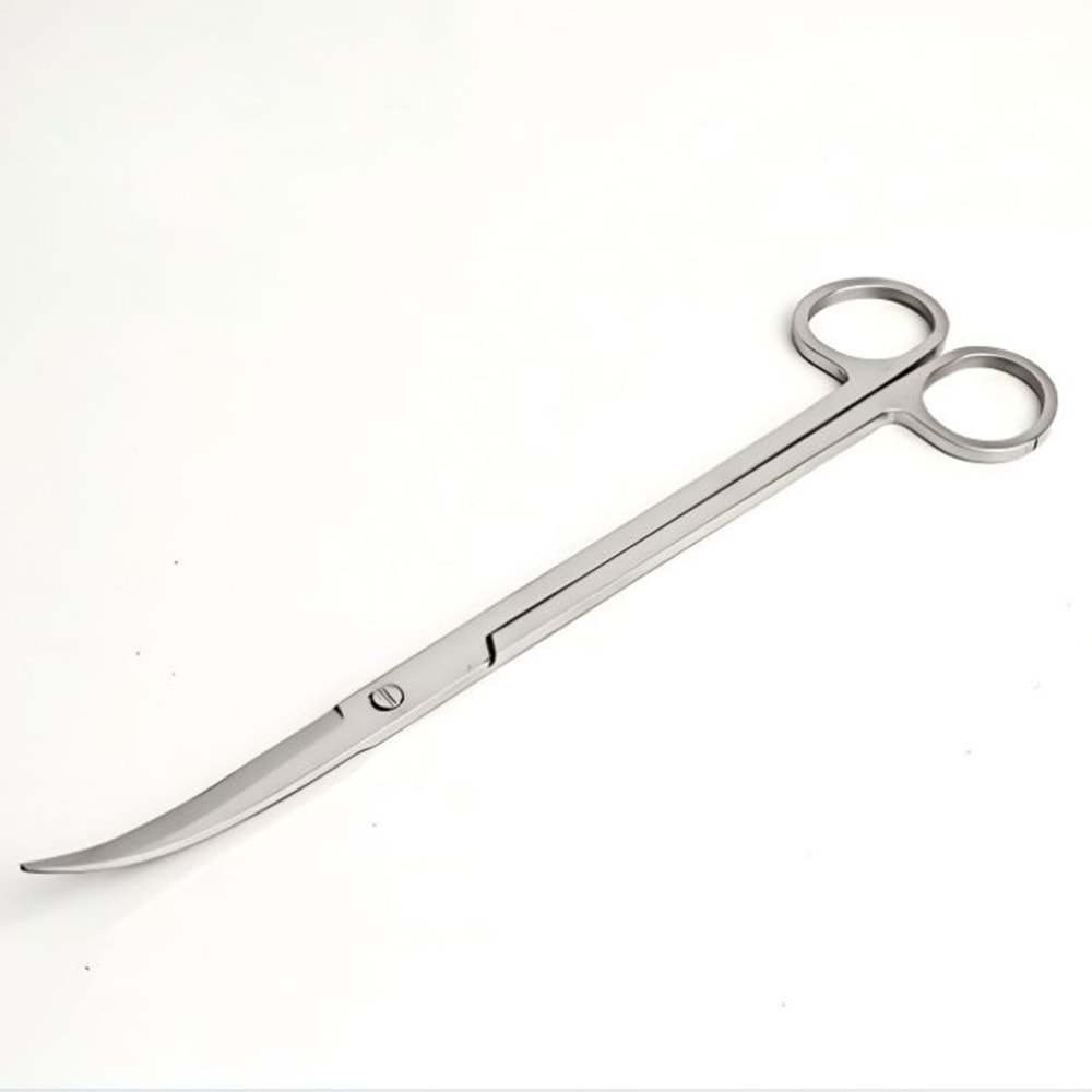 Parlak Eğri Makas 30 cm-4mm