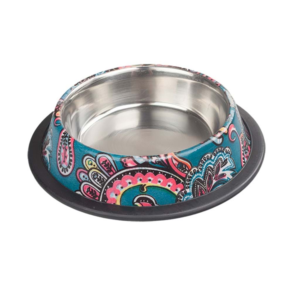 Fancy Paws Asr(Isbl) 24 Oz Hint Desenli Yeşil Mama Su