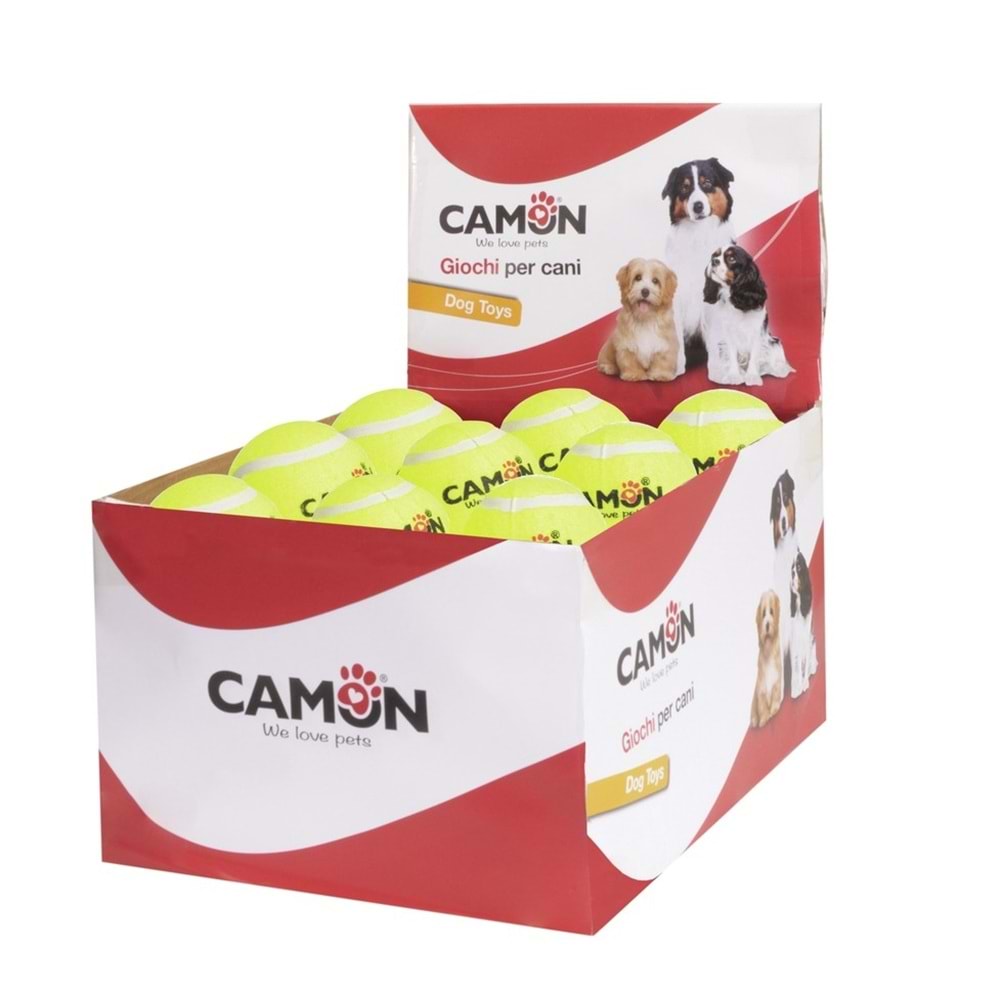Camon Sesli Tenis Topu 24Lü 6,2Cm