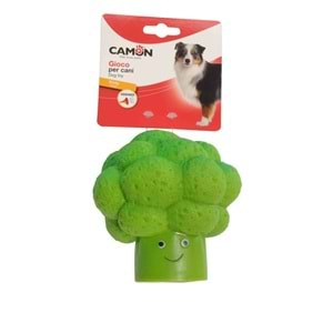 Camon Sesli Vinyl Brokoli Köpek Oyuncağı 13 Cm