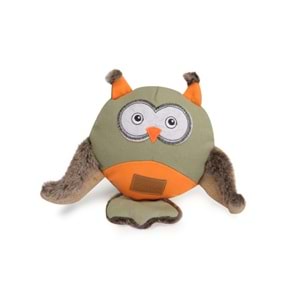Camon Gıcırtılı Kanvas Köpek Oyuncağı Baykuş 30 Cm