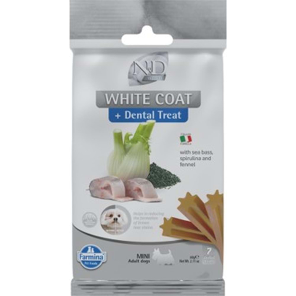 Knd0011011 Treat Nd Whıte Dog Sea Bass Rıce Spru Adlt Med/Max