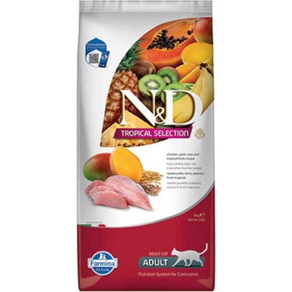 Knd0011013 Treat Nd Tropıcal Selectıon Chıcken Adult Med/Max