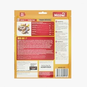 Moow Tavuklu Keçı Sütlü 12Gr X 30'Lu Kedı Krema Ödülü