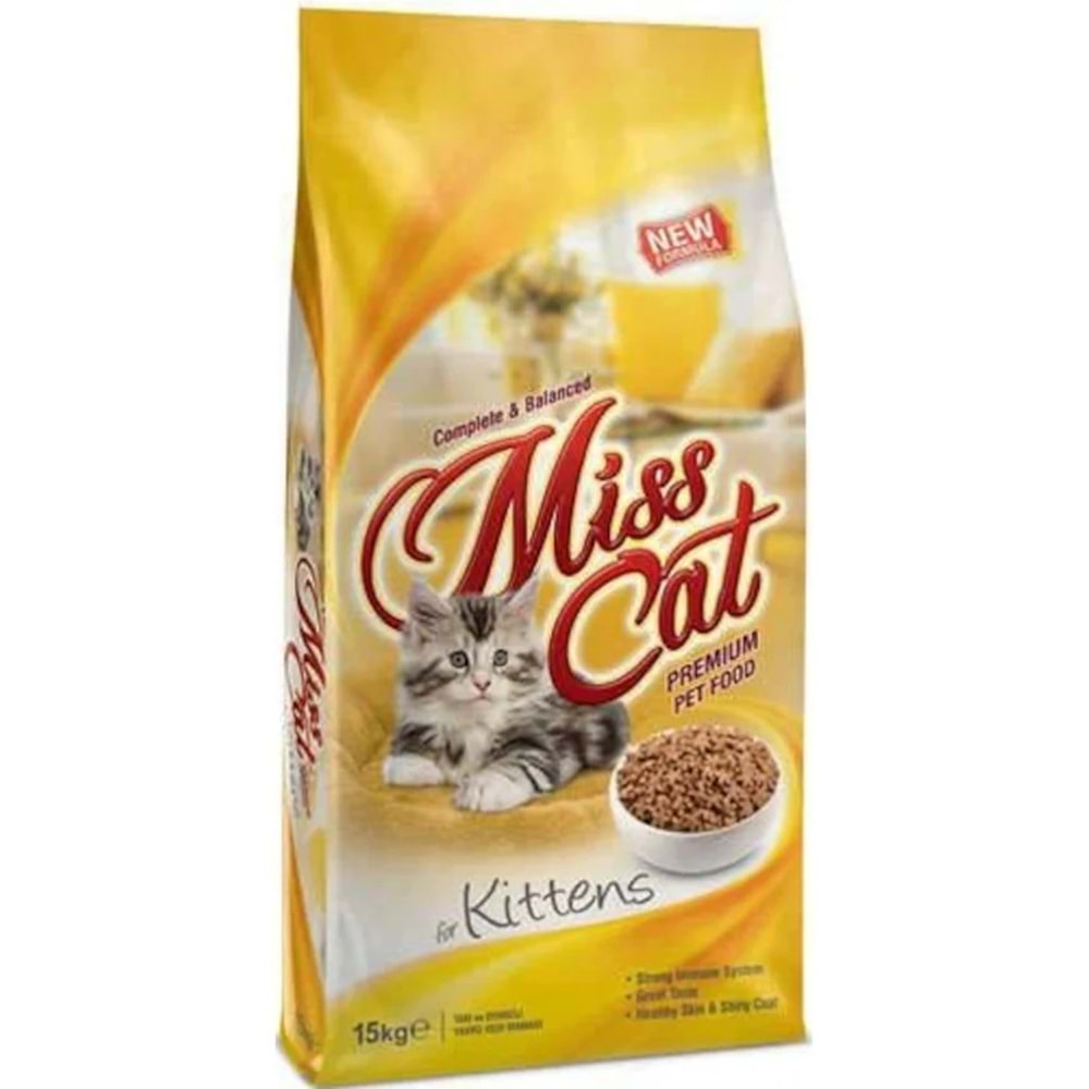 Mısscat Kıtten Tavuklu 15Kg