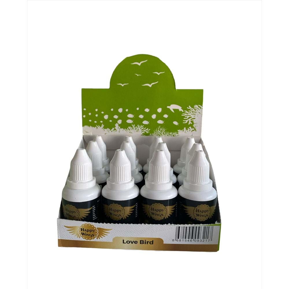 Happy Wings 30 Cc Love Bird (12) (Kızıştırıcı)