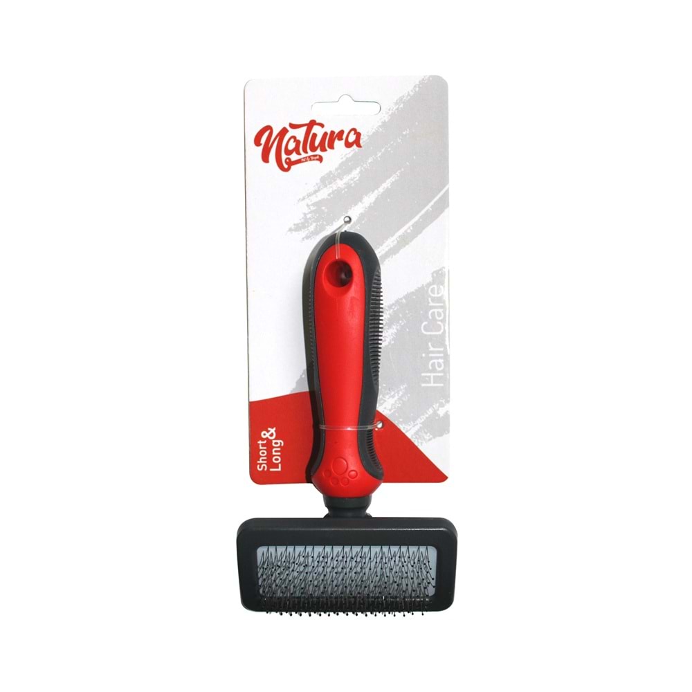 Natura Kedi Köpek İnce Uç Toplu Fırça Mk422 Medium